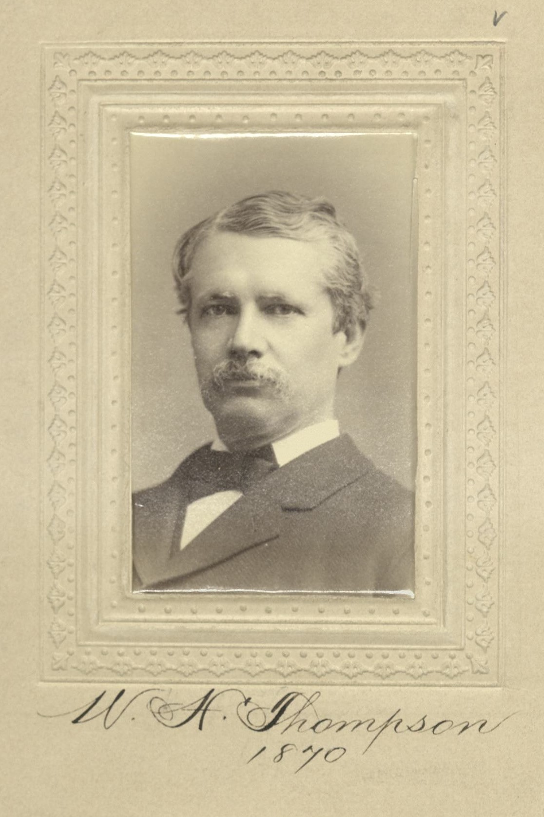 Member portrait of William H. Thomson
